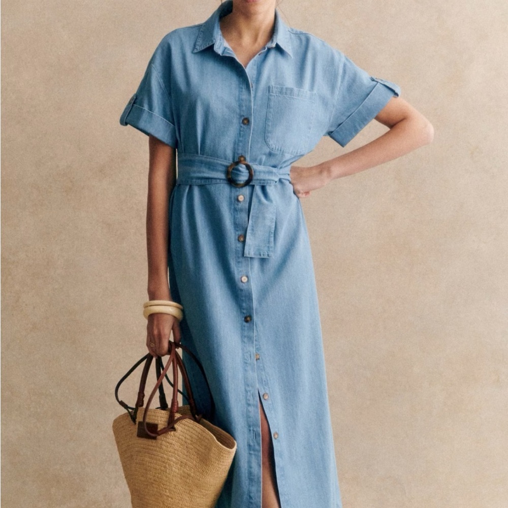 Sezane - Dora Dress Shirt Dress NWT